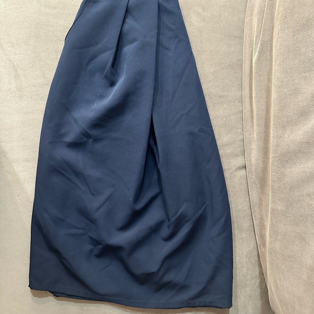 Elegant Navy Blue Skirt